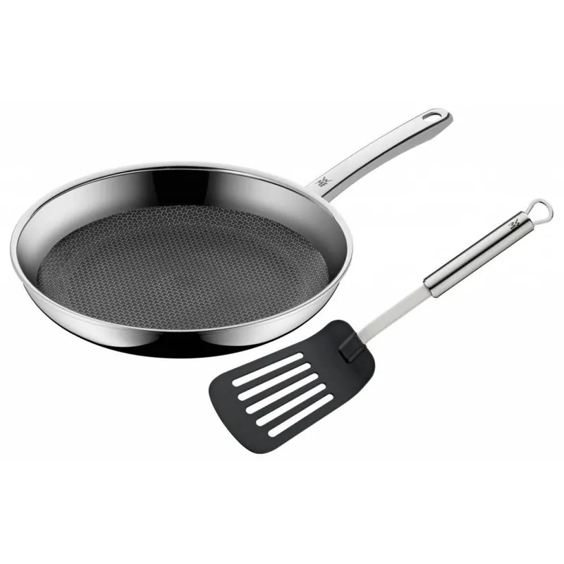 Patelnia z nieprzywierającą powłoką PROFIRESIST 28 cm, z urządzeniem obrotowym, WMF Bezpieczna płatność
