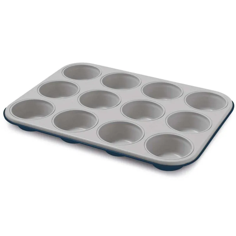Forma do muffinów XBAKE 35 x 27 cm, niebieska, stalowa, Guardini Bezpieczna płatność