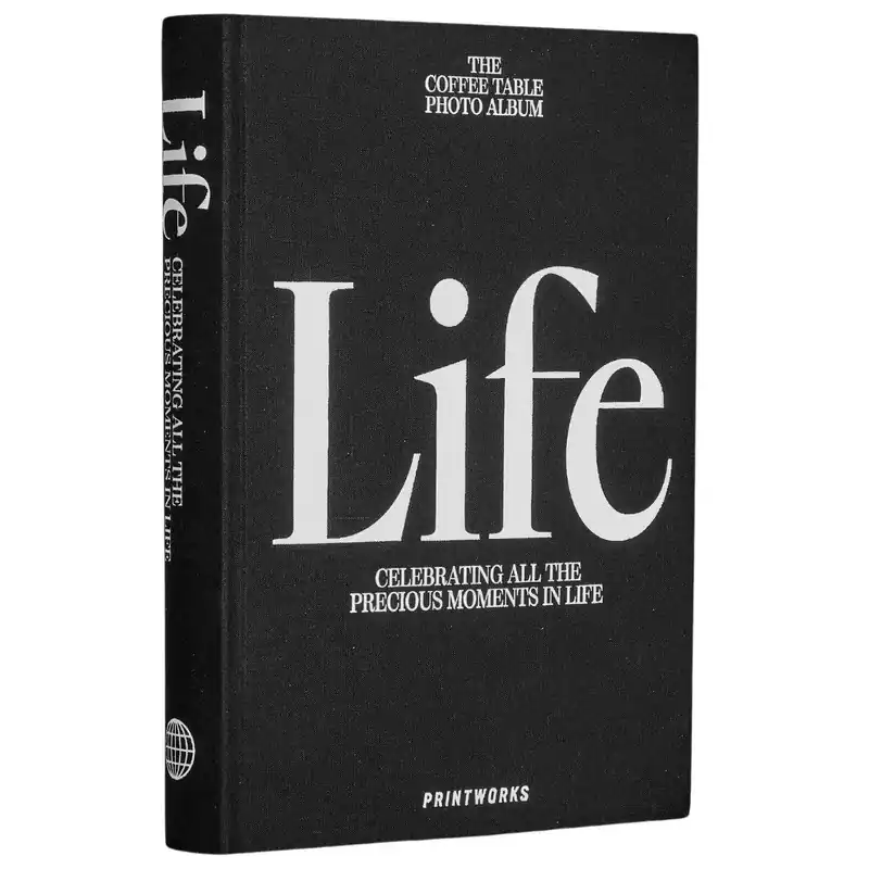 Album na zdjęcia LIFE, czarny, Printworks Ostatnie sztuki