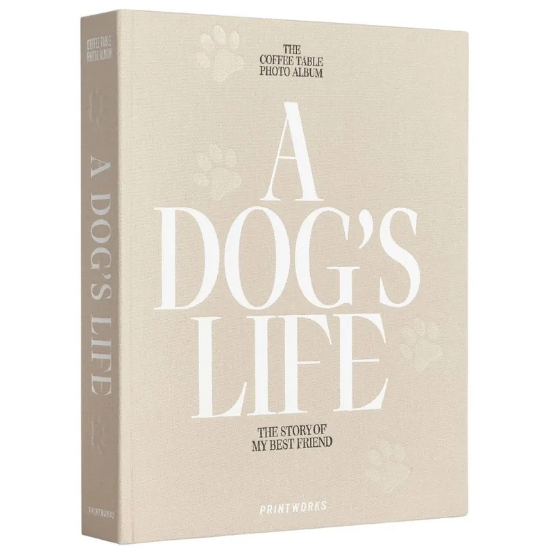 Album na zdjęcia A DOG´S LIFE, beżowy, Printworks Dodaj do koszyka