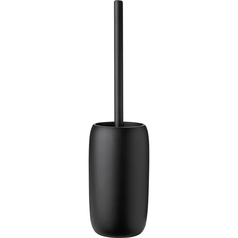 Kup online Szczotka toaletowa FJORD 41 cm, czarna, żelazo/tworzywo sztuczne, Stelton