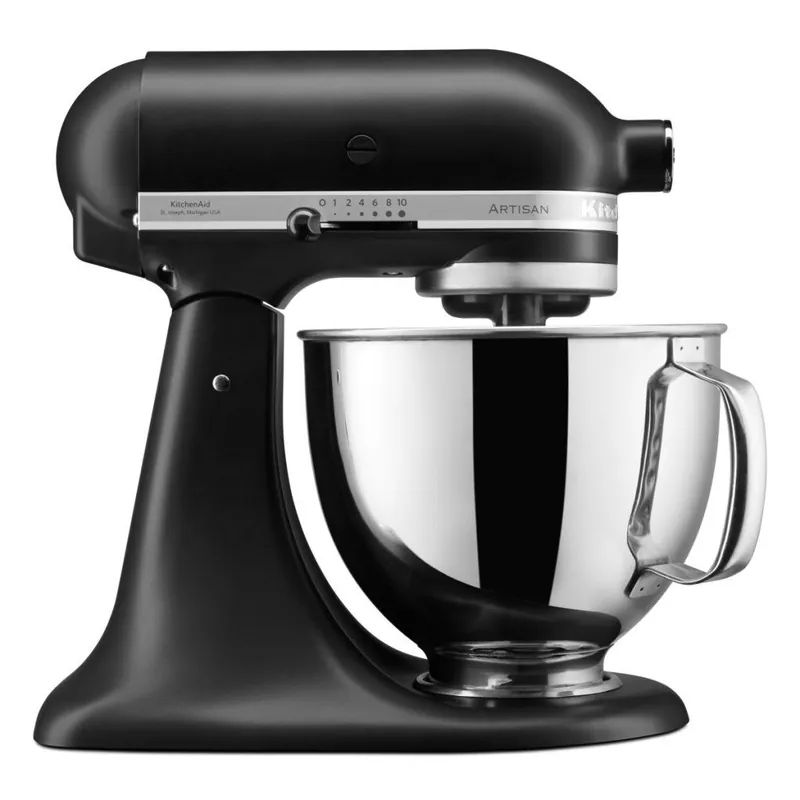 Ekspresowa dostawa Robot kuchenny 5KSM125 4,8 l, matowy czarny, Kitchen Aid