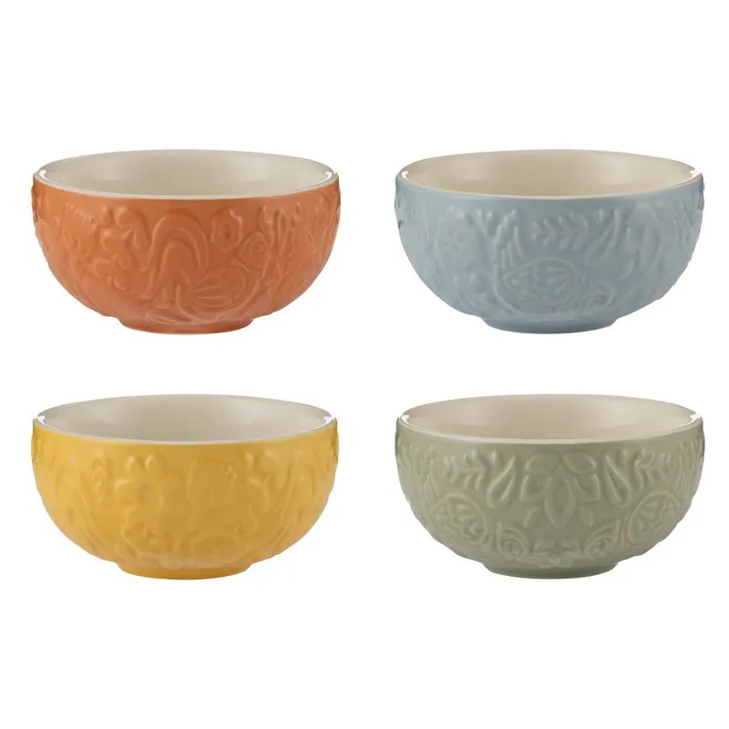 Miska kuchenna HOME TO ROOST 200 ml, zestaw 4 szt., kamionka, Mason Cash Nowy