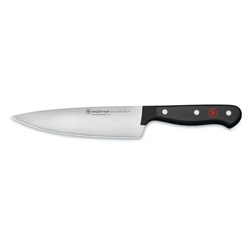 Zamów dziś Nóż szefa kuchni GOURMET 16 cm, czarny, Wüsthof