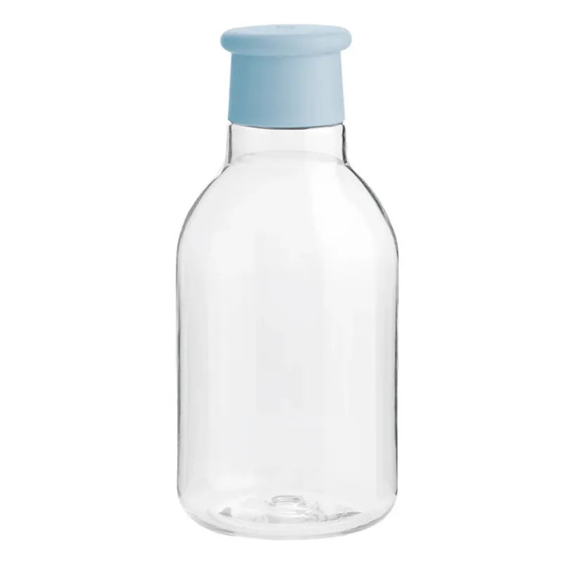 Wybór klientów Butelka na wodę DRINK-IT 500 ml, lekki niebieski, plastikowy, RIG-TIG