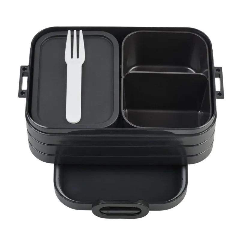Lunchbox BENTO 900 ml, Nordycki czarny, plastikowy, Mepal Do wyczerpania zapasów