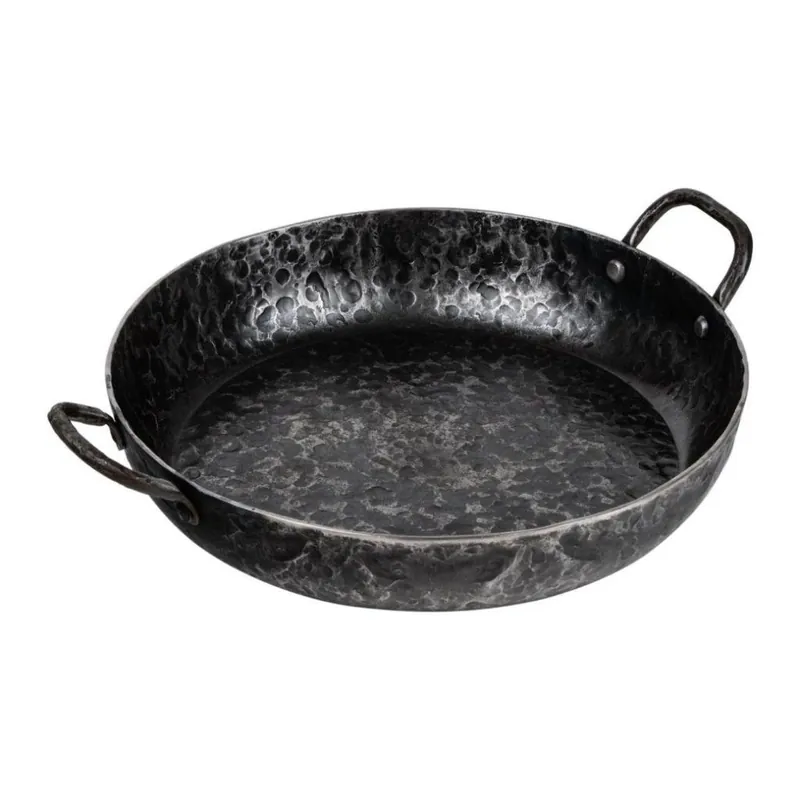Dostępne od ręki Patelnia do serwowania ESSENTIALS 24 cm, czarny, stal, Forged