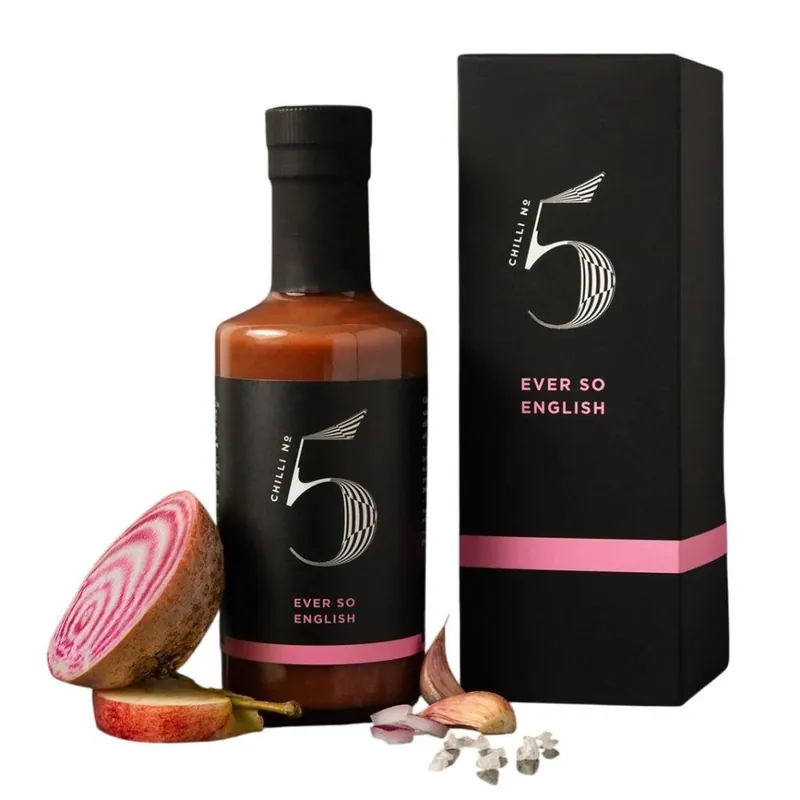 Rabat Sos chili gourmet EVER SO ENGLISH 200 ml, Chilli No5