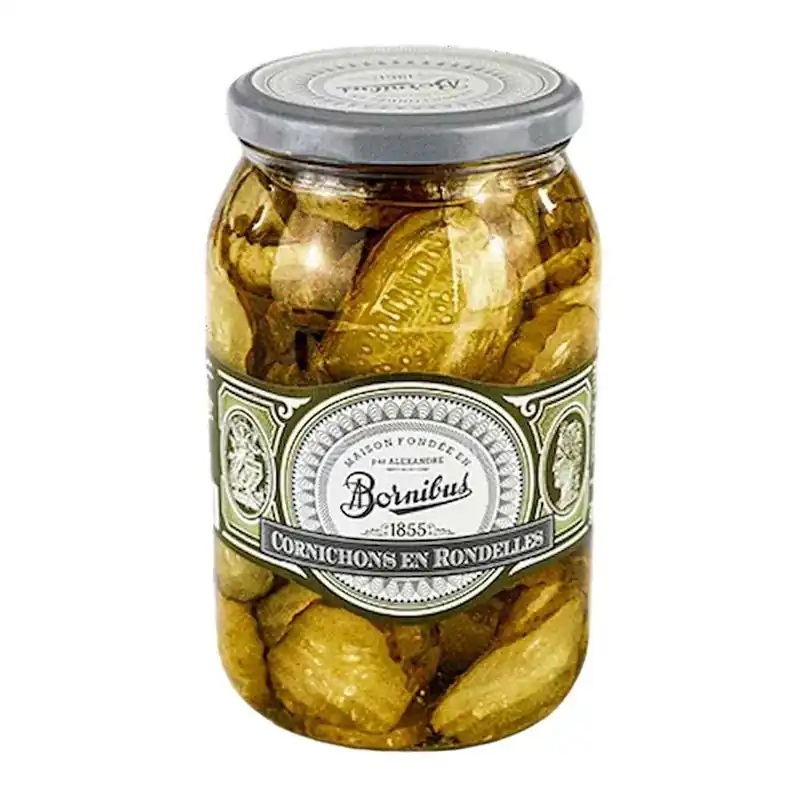Szybka wysyłka Ogórki 900 g, plastry, BORNIBUS