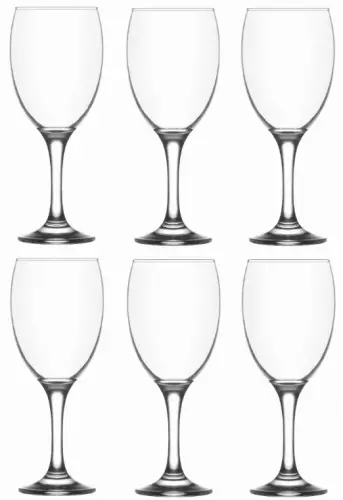LAV Kieliszki Komplet 6 Szt. Kieliszków Do Wody 590 ml EMPIRE Tylko dziś