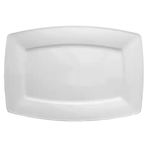 Taniej LUBIANA VICTORIA Półmisek Prostokątny Na Przekąski 28 cm Biały Porcelana