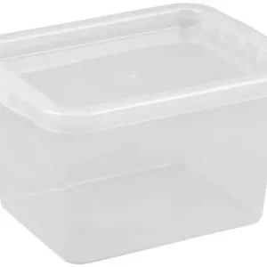 Pojemnik z pokrywką BASIC 8 L Przezroczysty Plast Team Oferta limitowana