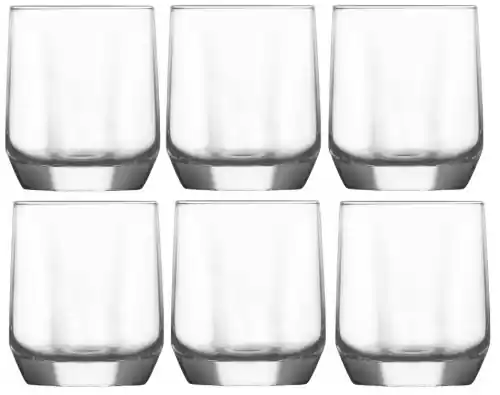 Do wyczerpania zapasów LAV DIAMOND Zestaw 6 Szklanek Do Whisky Napojów Komplet SZKLANKI 310 ml
