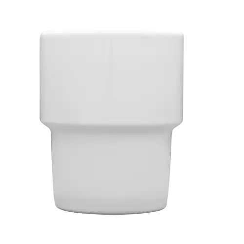 Szybka wysyłka LUBIANA KASZUB/HEL Kubek Do Kawy Herbaty Porcelanowy Biały Ceramika 300 ml