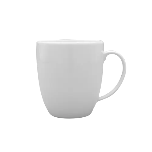 Wyjątkowa oferta LUBIANA FILIP Kubek Do Kawy Herbaty Porcelanowy Biały Ceramiczny 380 ml