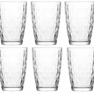 Oferta LAV ARTEMIS Zestaw 6 Szklanek Do Napojów Wody Komplet SZKLANKI 415 ml