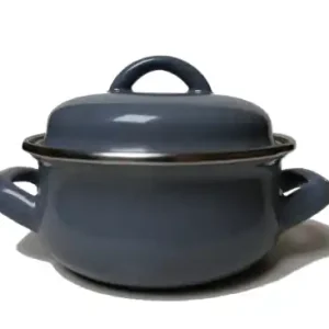 Garnek emaliowany 400 ml szary ILSA Dodaj do koszyka