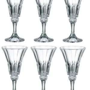 Premium BOHEMIA WELLINGTON Kieliszki Komplet 6 Szt. Zestaw Kieliszków Do Wina 200ml