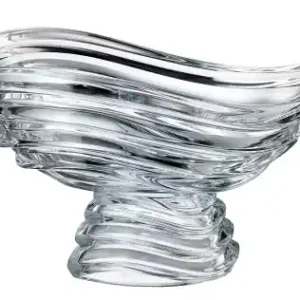 Łatwy zwrot BOHEMIA WAVE Salaterka Szklana na Przekąski Miska Półmisek 30,5 cm