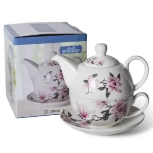 LIVELLO Porcelanowy czajniczek 400 ml z filiżanką 250 ml Wyprzedaż