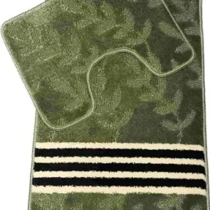 Komplet 2 miękkich dywaników łazienkowych antypoślizgowych 50x80 + 50x40 cm Wyjątkowa oferta