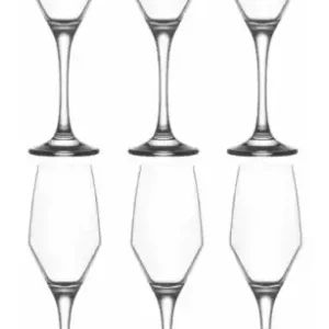 Ostatnie sztuki LAV ELLA Kieliszki Komplet 6 szt. Kieliszków Do Szampana 6 x 230 ml