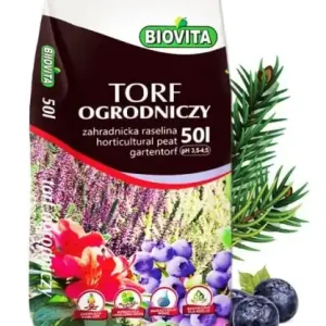 Torf kwaśny do borówki ogrodniczy 50L Premium