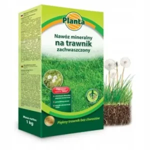 Nawóz mineralny do trawy zachwaszczonej wiosenny 1kg Oferta czasowa