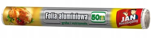 Folia aluminiowa gruba Jan Niezbędny 50 m Super okazja