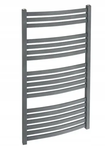 Grzejnik łazienkowy drabinkowy LUPO 106x53 cm czarny Zniżka