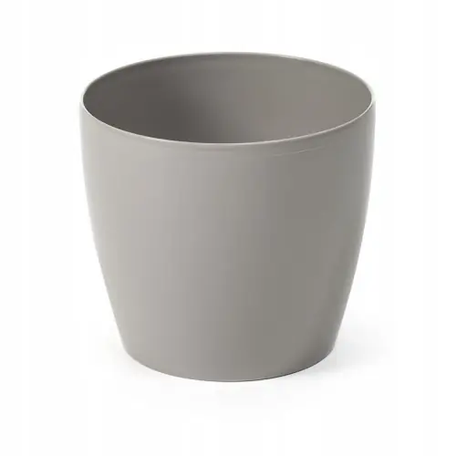 Doniczka osłonka plastikowa taupe 12 cm Magnolia Tylko do końca tygodnia