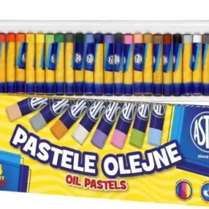 Ograniczona ilość Pastele olejne wydajne szkolne 24 kolory