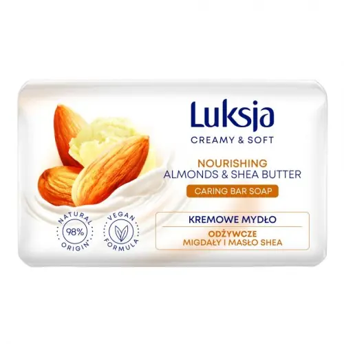 Okazja Mydło w kostce Luksja migdały i masło shea 90 g