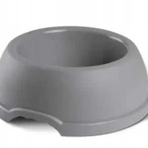 Premium Miska dla zwierząt plastikowa szara 3 L