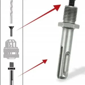 Adapter SDS+ do uchwytu wiertarskiego 1/2" Tani