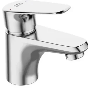 Bateria umywalkowa z korkiem stojąca chrom Rondo Tylko do końca tygodnia