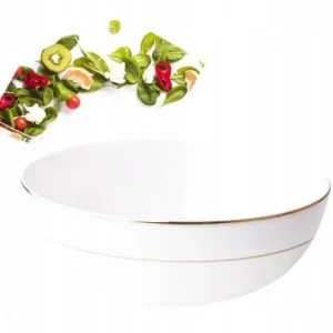 Ambition Salaterka na sałatki porcelanowa biała 20 cm Cena promocyjna
