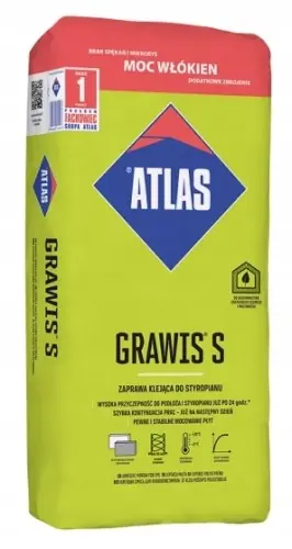 Zaprawa klejąca do styropianu Grawis-S 25 kg Rabat