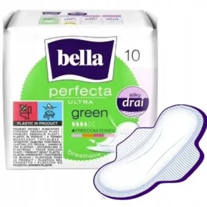 Ostatnie sztuki Podpaski Bella Perfecta Ultra green chłonne 8 sztuk