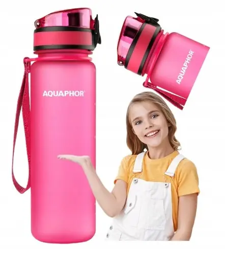 Oferta Butelka filtrująca do wody 0,5l Aquaphor różowa + 1 filtr