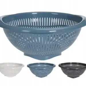 Cedzak kuchenny ociekacz stojący plastikowy 30x14 cm Tani