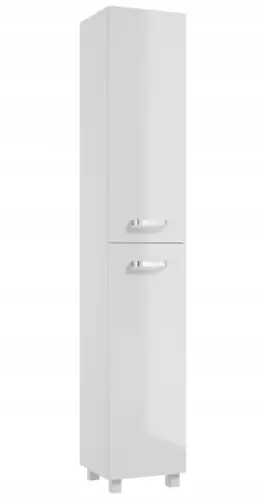 Słupek łazienkowy stojący biały połysk 170x30 cm Mila Hit sprzedaży