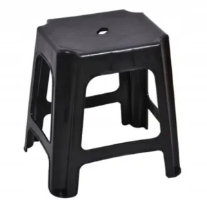 Taboret grafitowy stopień 42x40x34 cm stołek praktyczny Dostępne od ręki