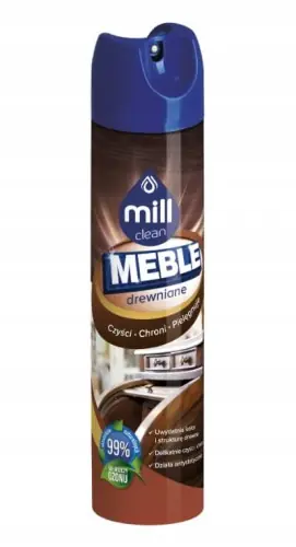 Mill środek do czyszczenia mebli drewnianych 0.25 l Ograniczona ilość
