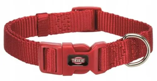 Trixie Obroża regulowana dla psa XS-S 22-35 cm/10 mm czerwona Taniej