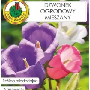 Hit sprzedaży Dzwonek ogrodowy mieszany nasiona 1g Miododajna roślina dwuletnia
