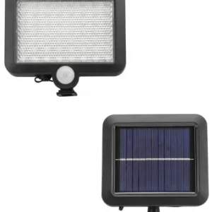 Ostatnie sztuki Naświetlacz solarny LED 3W z czujnikiem ruchu i zmierzchu