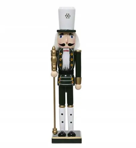 Oferta Figurka świąteczna Dziadek do orzechów drewniany 76cm 1szt
