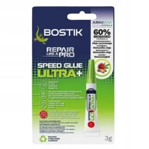 Bezpieczne zakupy Bostik Speed Glue Ultra+ klej naprawczy uniwersalny 3 ml 1szt