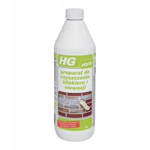 Oferta limitowana HG Profesjonalny płyn do czyszczenia klinkieru i elewacji 1L